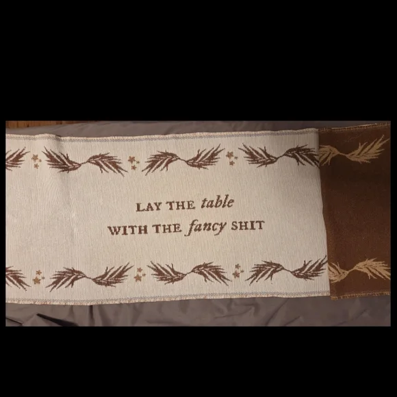 Taylor Swift Evermore Tolerate It Table Runner Lay The Table With The Fancy Sh*t